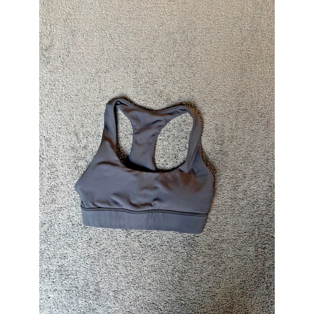 Vitality Cloud Scoop Bra Women Small black Stretch Racerback Wireless Athleisure